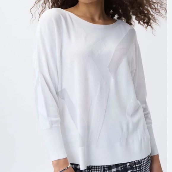 Joseph Ribkoff black knit top - Picture 5 of 5